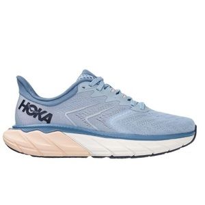 Blue HOKA shoes